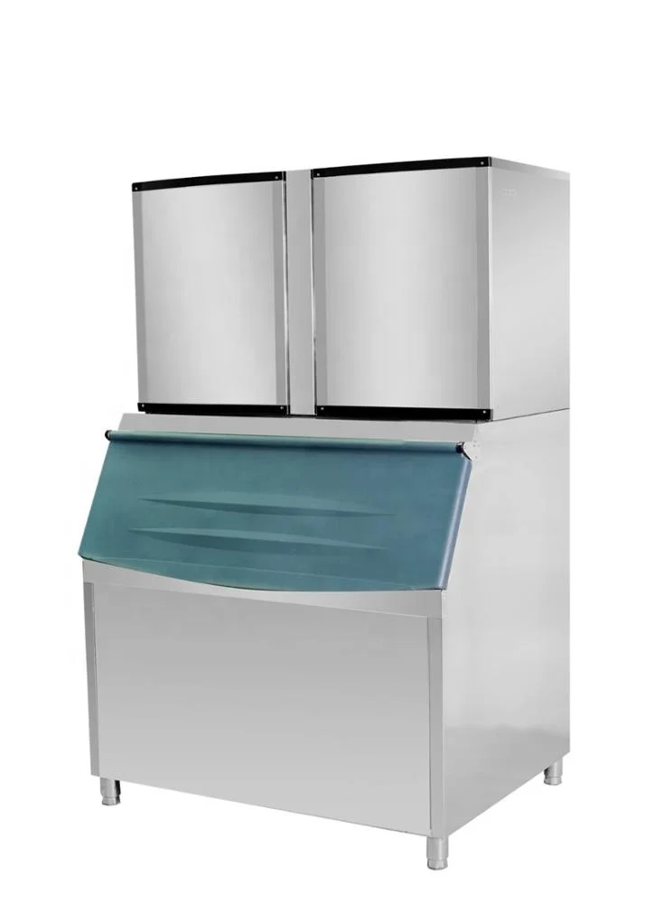 Ice cube making machine commercial  industrial cube ice making machine