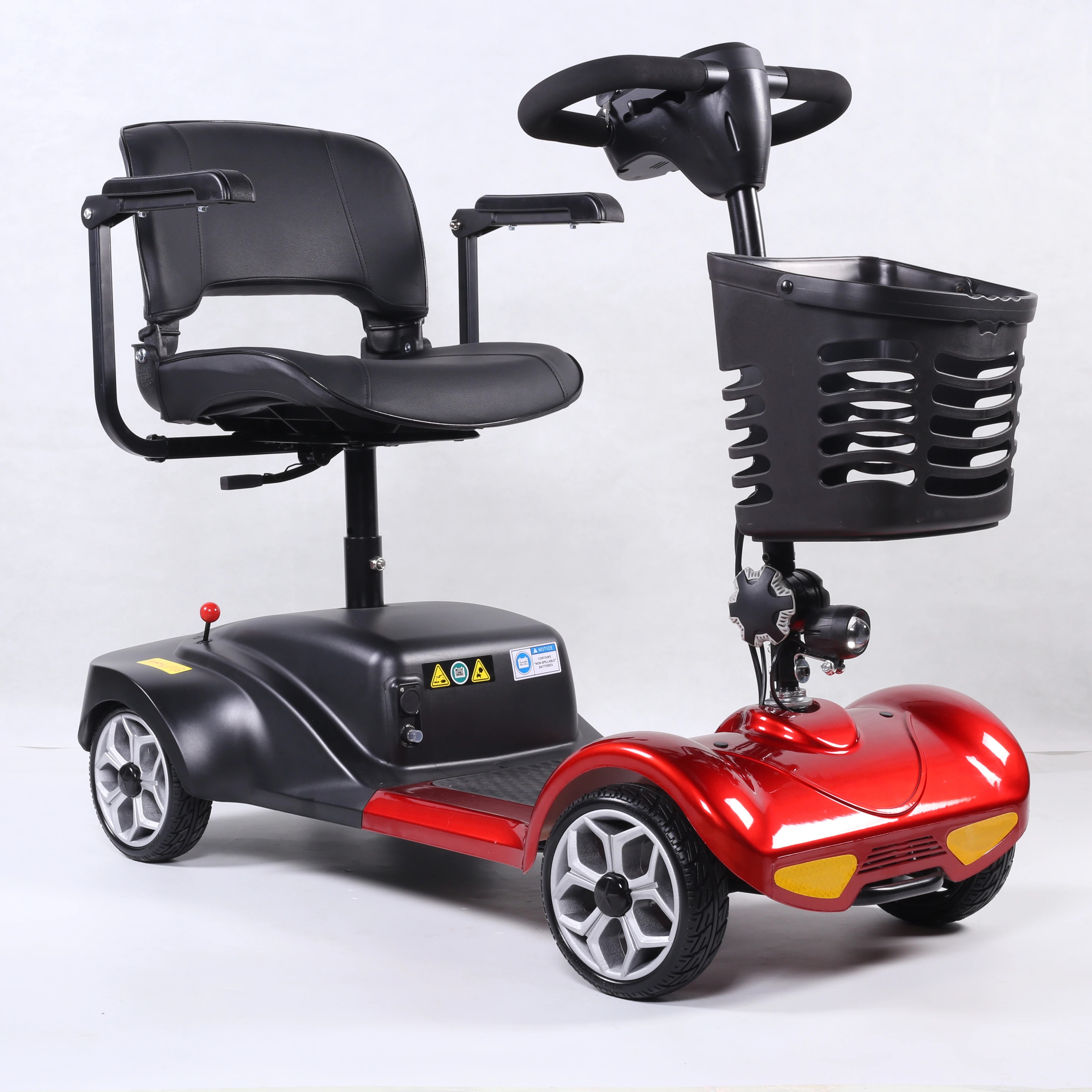 CE certificated 48V 60V powerful heavy duty 4 wheel elderly mobility scooter for disabled