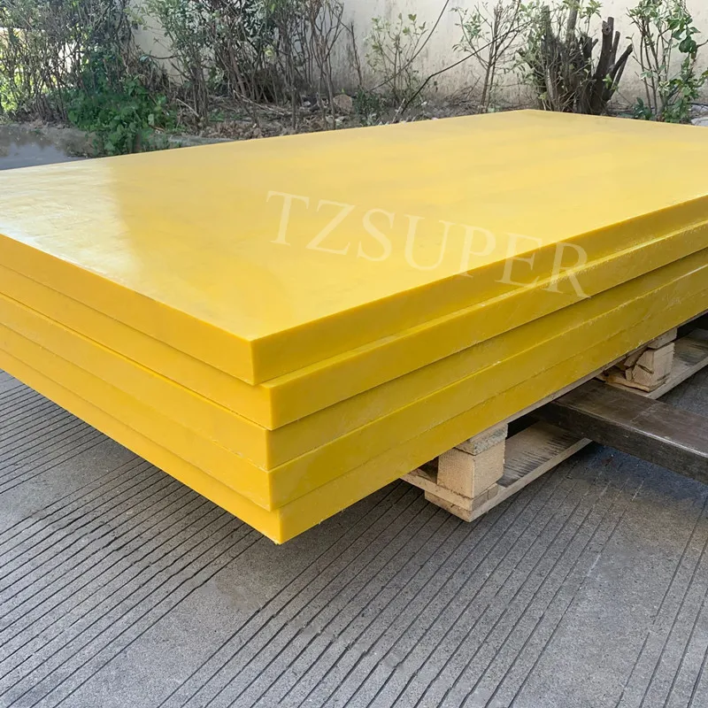 High Quality Oil Filled Golden Cast Polyamide Plastic PA6 Sheet
