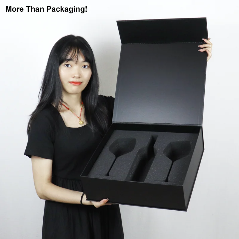 Universal Gift Boxes Packaging Eco Friendly paper Package for wine wedding personalised  box  for bottle
