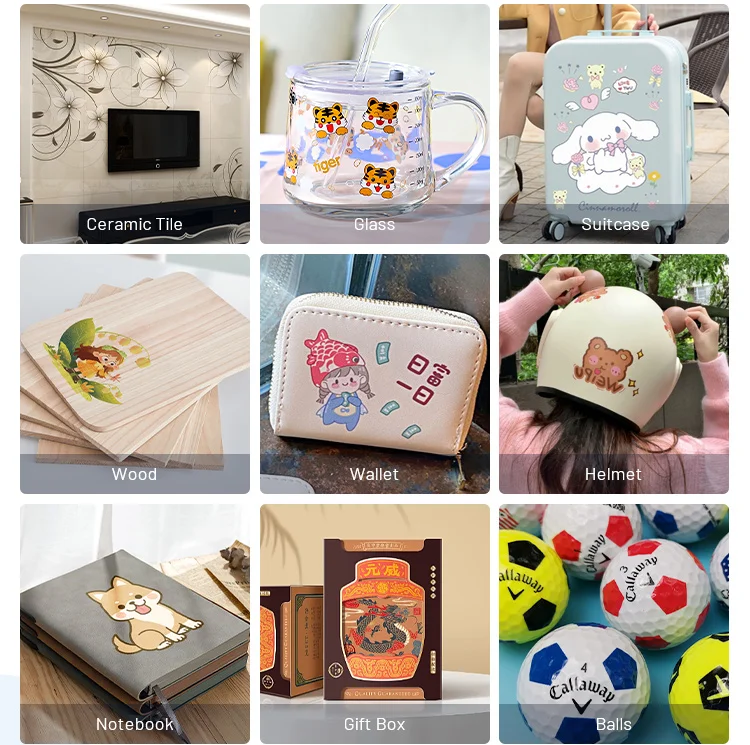 A4 Flatbed And A3 Mini Dtg  Sticker 30Cm Textil Label GUANGZHOU  Printing 2 Roll To Roll Uv Dtf Printer I3200