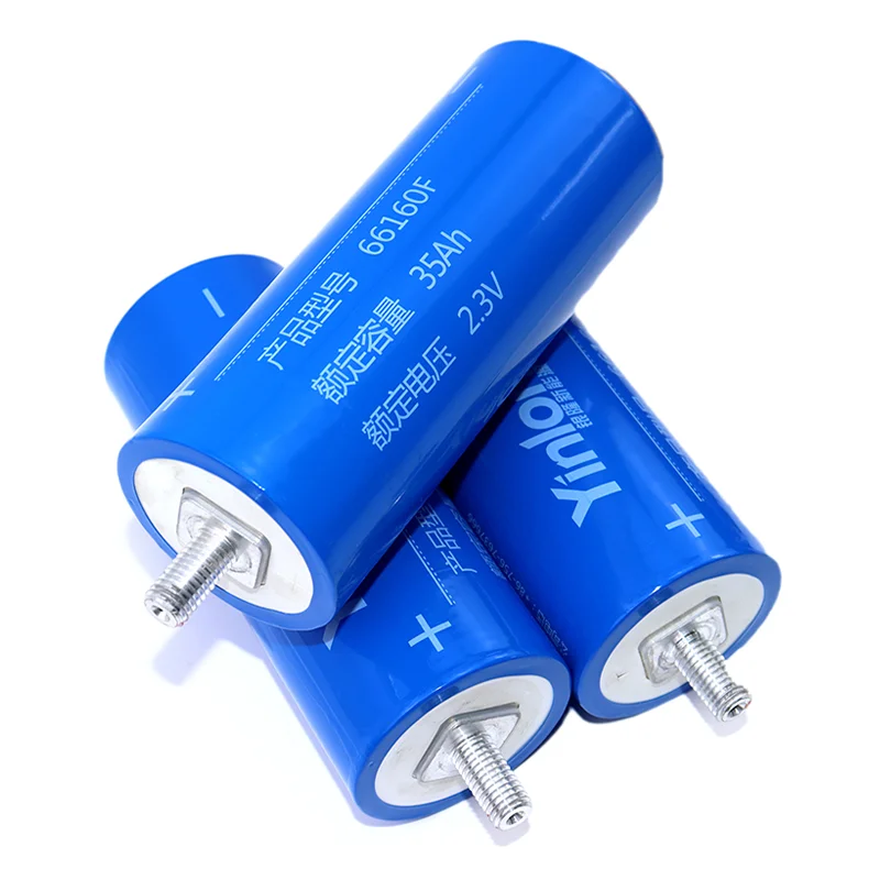 2.3v 35Ah Yinlong 66160F 2.3V 35Ah B Grade Cylindrical Lithium Titanate LTO Battery Cell