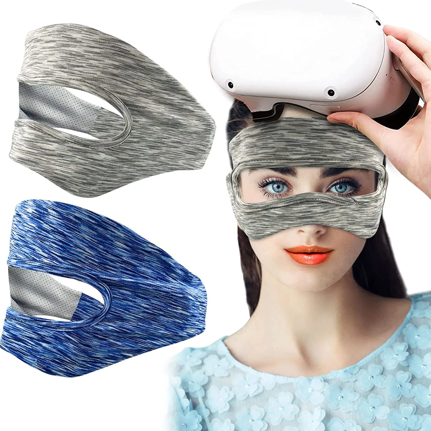 New Hot Selling Washable Reusable Comfortable VR Mask Accessories for oculus quest 2\vive\index VR Accessories, Sweat Protection