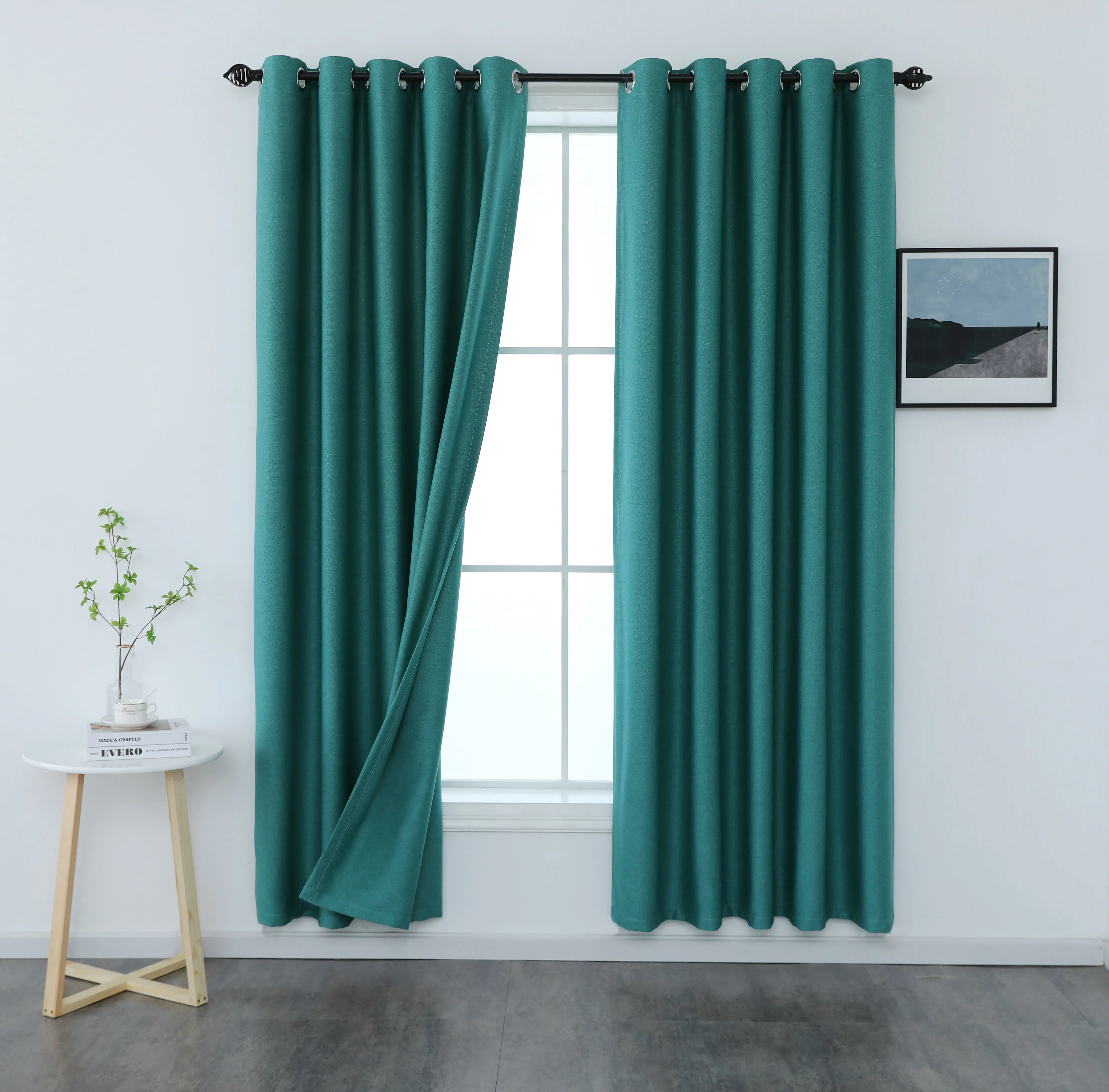 Занавески Из ткани DeepKing оптом, черные занавески