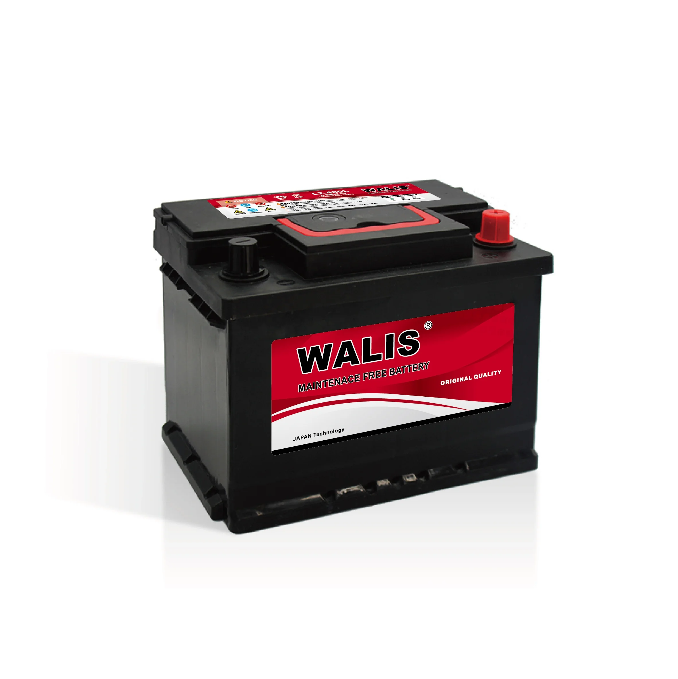 
Pb-Ca alloy12V 75Ah 570A Lead Acid Start Battery 