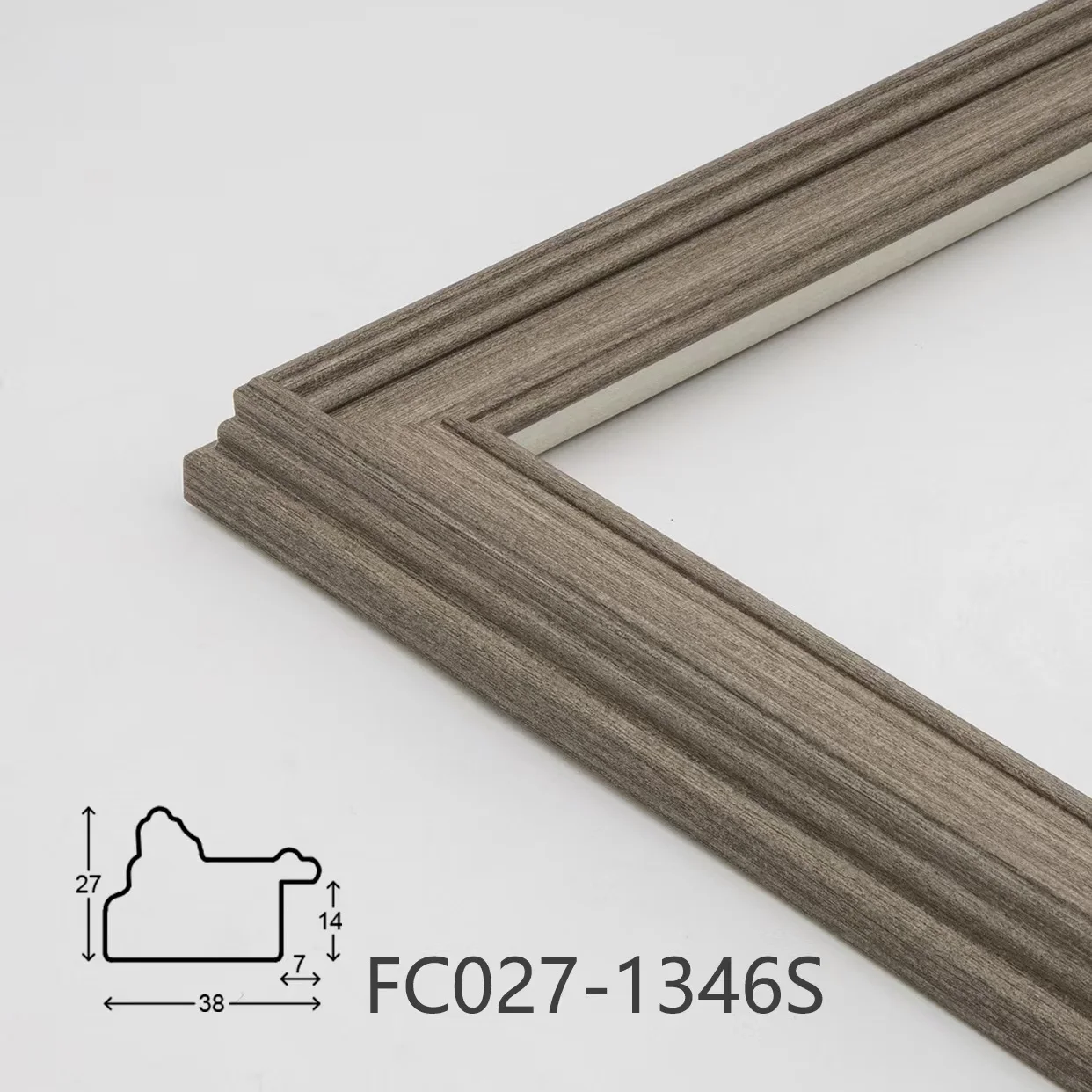 Factory Direct Sale Plastic Frame Moulding Fast Delivery PS Frame Moulding