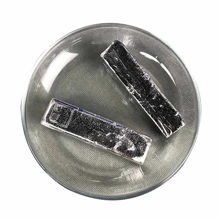 Competitive Factory Supply 99.999% Purity Indium Metal Price Indium Ingot