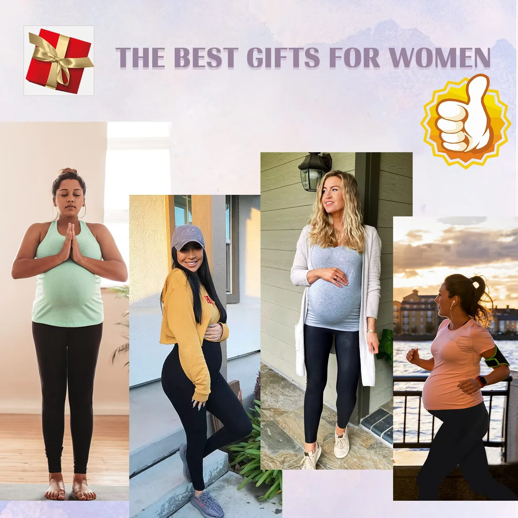 Wholesale Logo Custom Maternity Comfort Sports Yoga Seamless Pregnancy Long Pants Leggings Trousers