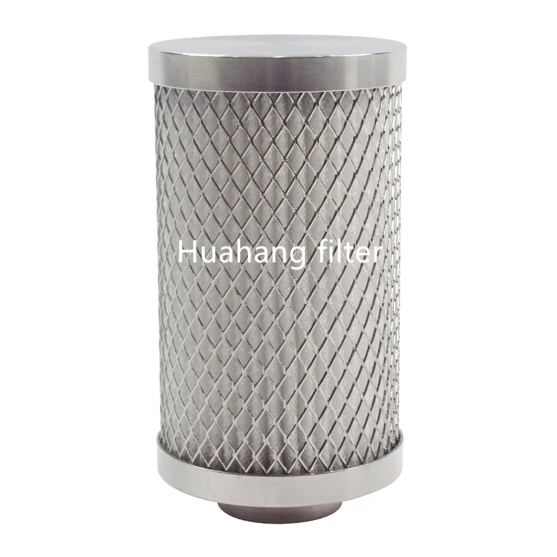 Huahang customized 0.01 micron folding PTFE air industrial filter cartridge for dust collection