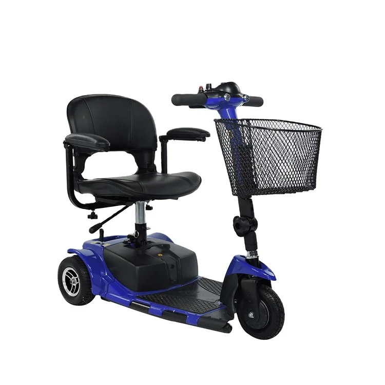 Wholesale 3 Wheel Electric Mobility Scooter for Adults 20 Ce 24V 100-200w 100~200 <30km/h TOPMEDI 100kgs 19inch CN;GUA TEW037