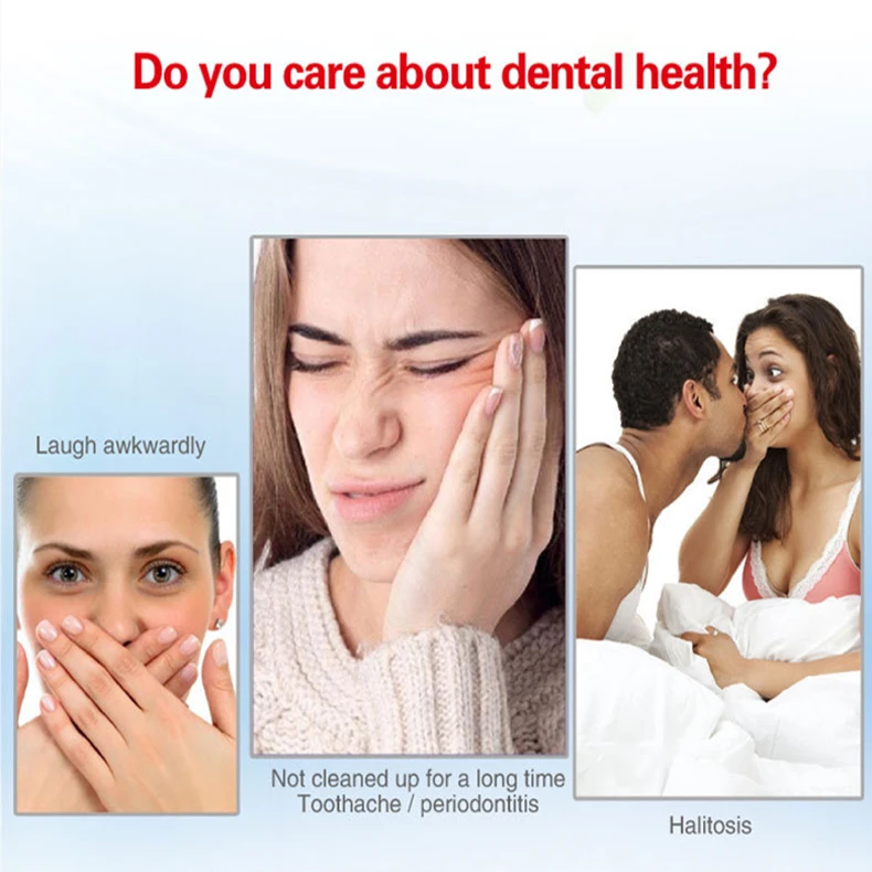 Oral Cleaning Tools Ultrasonic Dental Scaler Tooth Stain Calculus Remover Stone Remover Dental Scaler