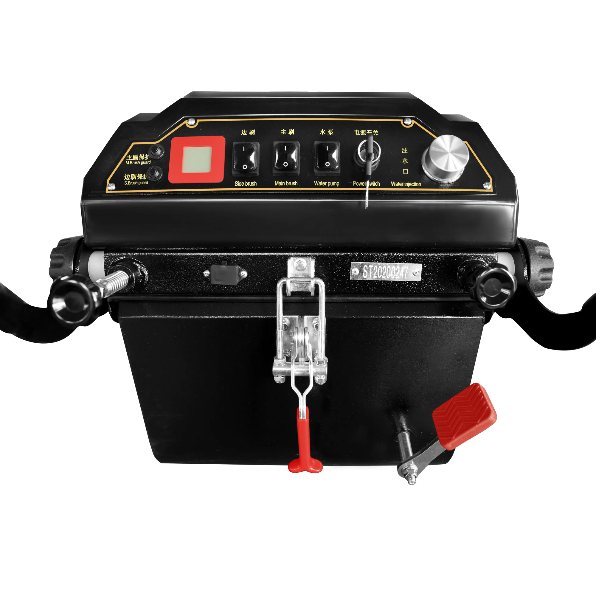 MN-P100AS Industrial Manual Floor Cleaner Hand Push Floor Sweeper Vacuum Street Sweeper