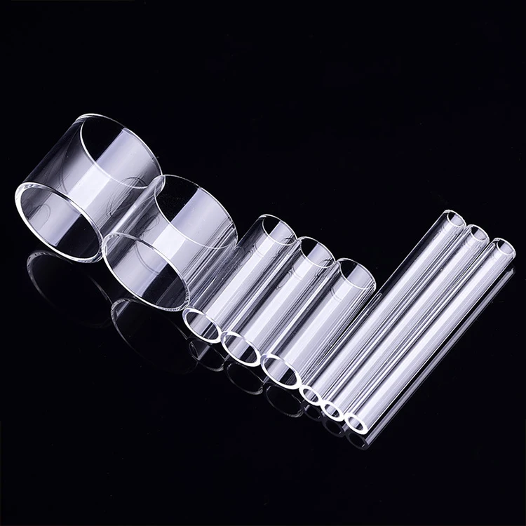 Factory Direct Heat Resistant Glass Tube Corrosion Resistant Furnace Quartz Tube Quartz Tube Price quartz glass