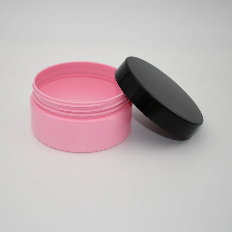 Custom Color Pink 9oz 270ml Food Grade Plastic PET Car Wax,Glass Polishing Powder,Cerium Oxide Containers Jar With Screw Lids