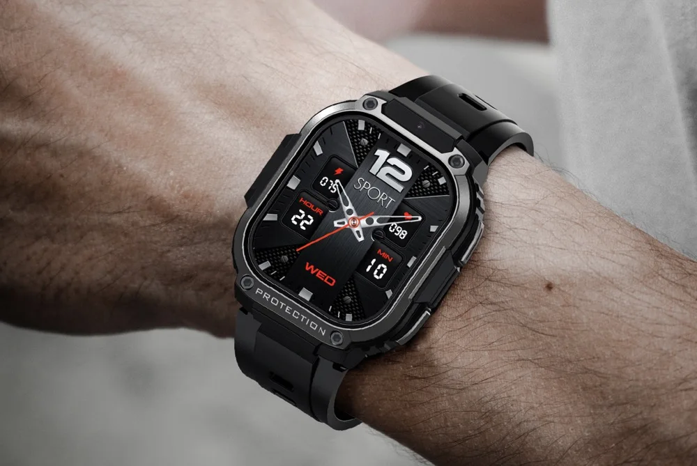 Top sale android smartwatch amoled 1000mAh Camera video call 4G SIM wearable devices smart watch sports tracking