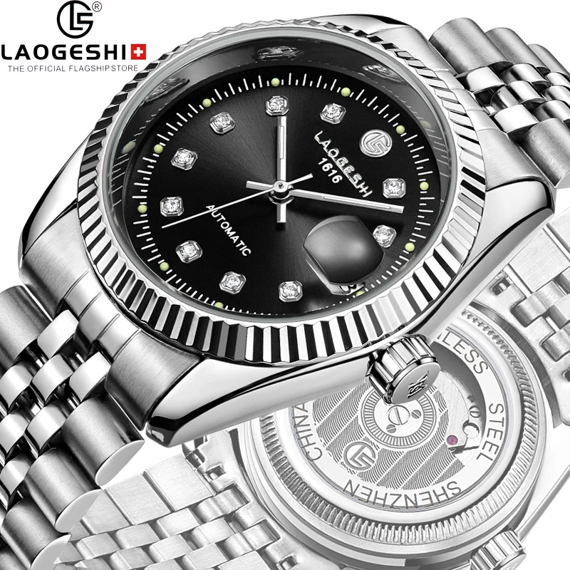 LAOGESHI Brand Automatic Watch Mens Automatic Mechanical wrist Watch Mens Watch Made In China