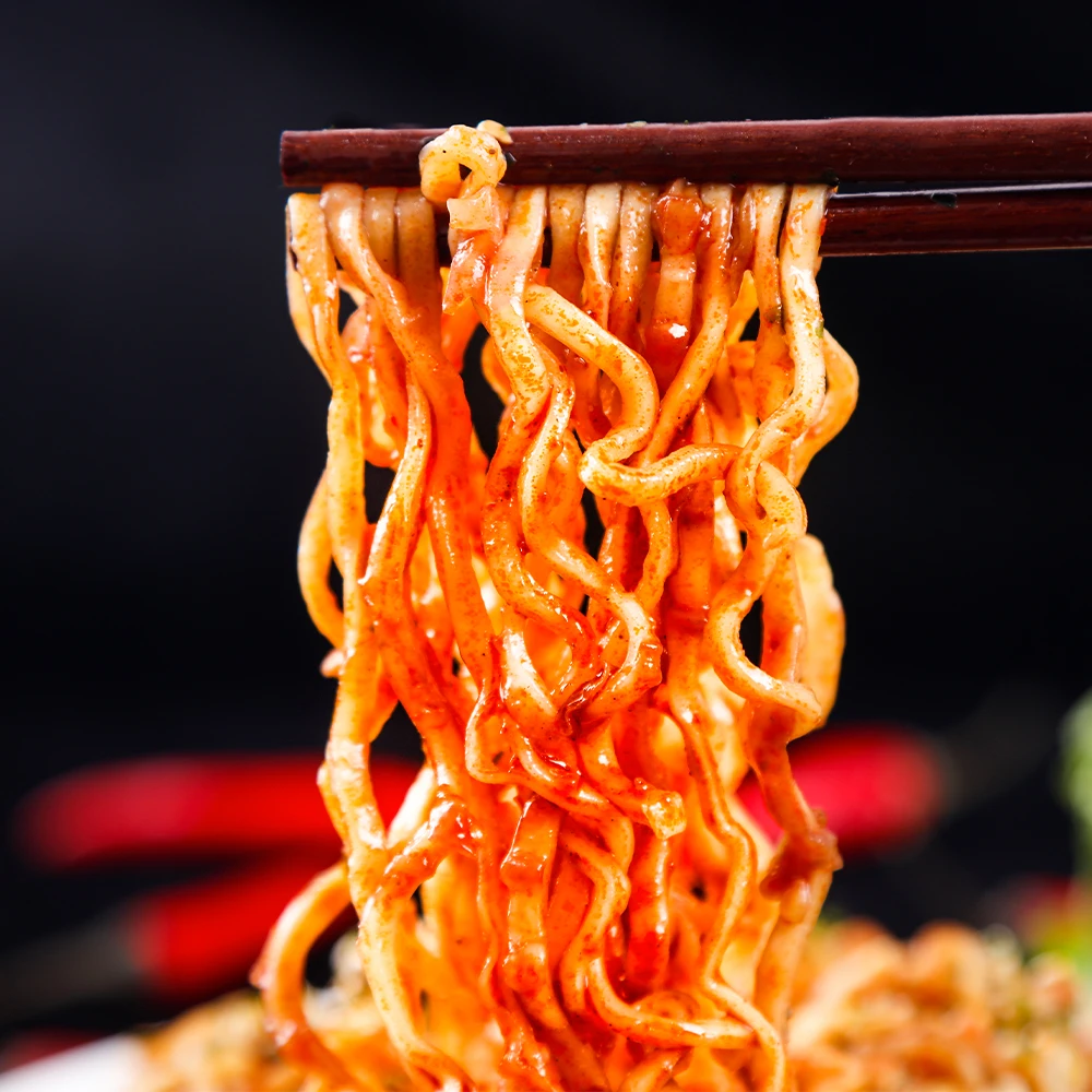 Bulk Instant Chicken Noodles Cream Cheese & Spicy Fried Flavor Packaged in Box or Bag