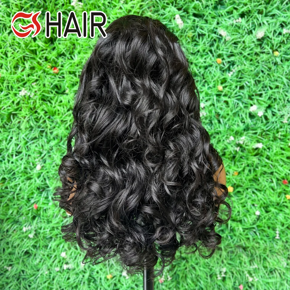 GS Long To 40 Inch 13x6 Hd Lace Frontal Wig Full Lace Front Loose Wave Wig,Glueless Hd Lace Wig Human Hair