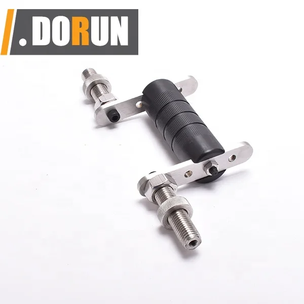 Adjustable Arm Wrestling Length Eccentric Gear Roller Dumbbell Bar and Weight Loading Pin & Heavy-Duty Carabiner