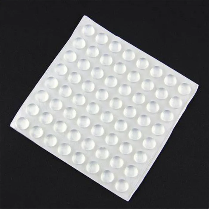 
Custom size round silicone rubber feet pad with 3m self-adhesive glue 
