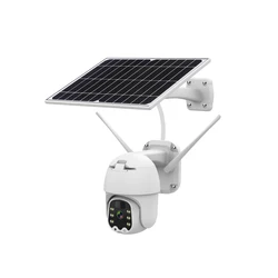 Водонепроницаемая купольная IP-камера PTZ с солнечной энергией 1080PHD 2 м зум Wi-Fi