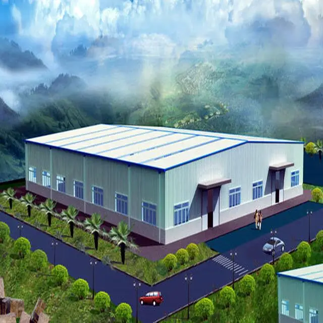 Easy Installation steel prefab warehouse steel structure workshop building steel shed building