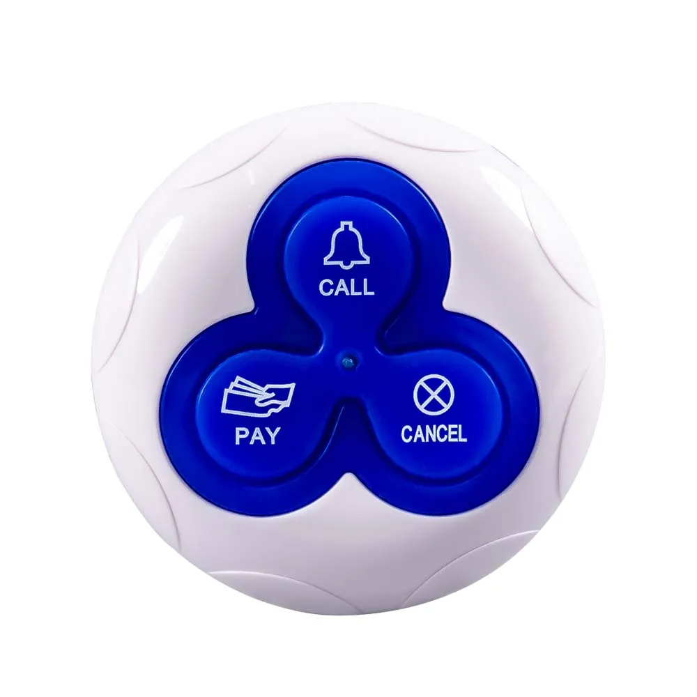 Restaurant Coaster Paging System Waiter Calling System Wireless Restaurant Mini Pager