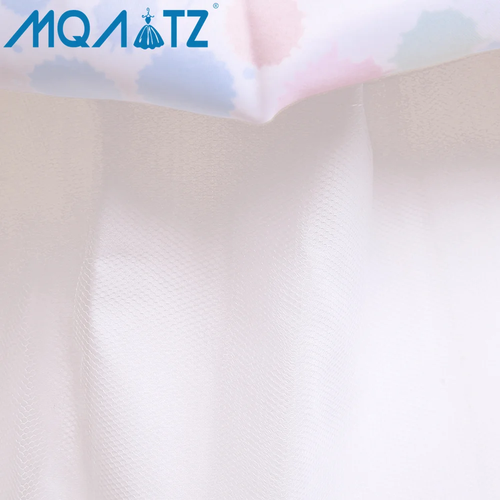 MQATZ New Arrival Kids Birthday Party Floral Dress Long Gown Prom Dresses Wedding Formal ball gown wedding dresses