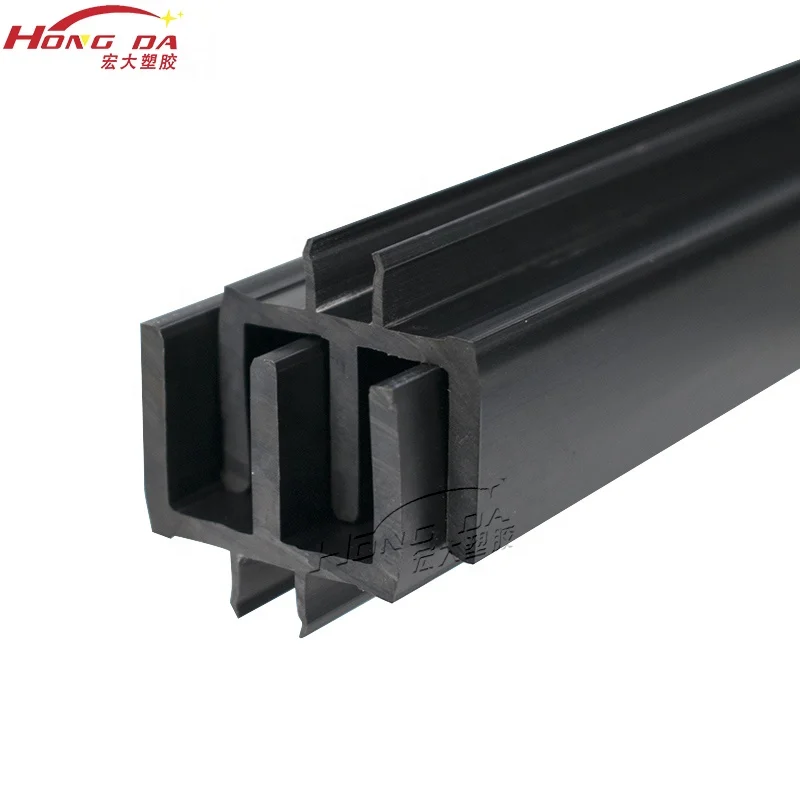 factory cheap price high gloss non-toxic plastic PVC skirting profiles extruded PVC ABS profile for window and dooe