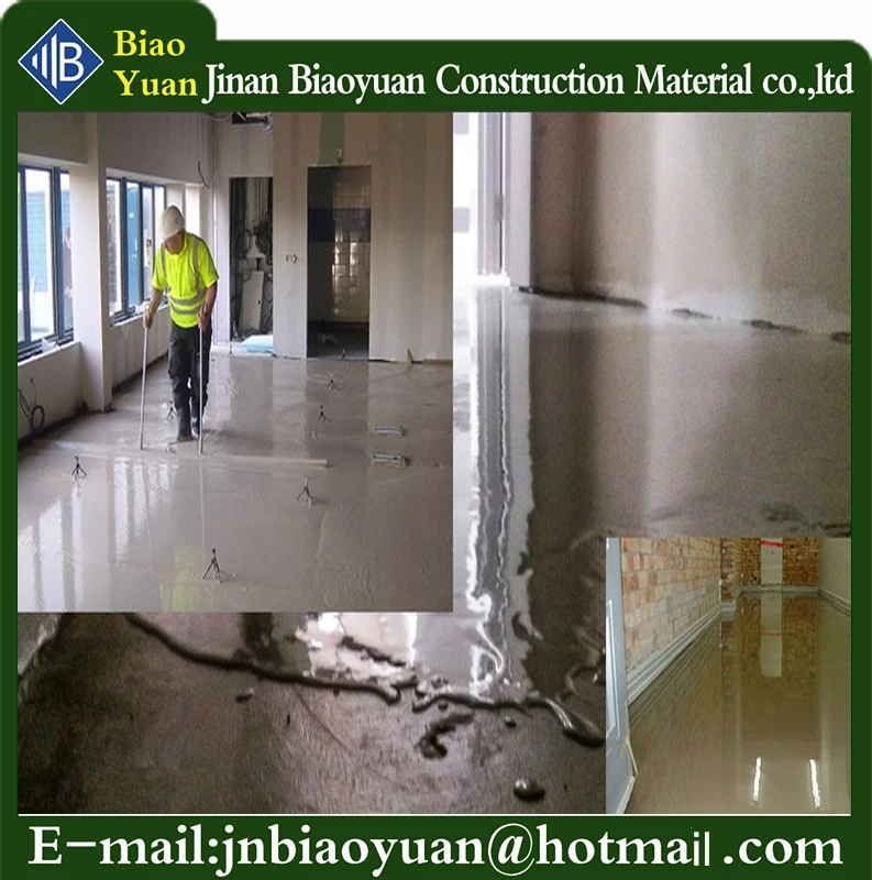 Self-levelling floor compounds and screeds