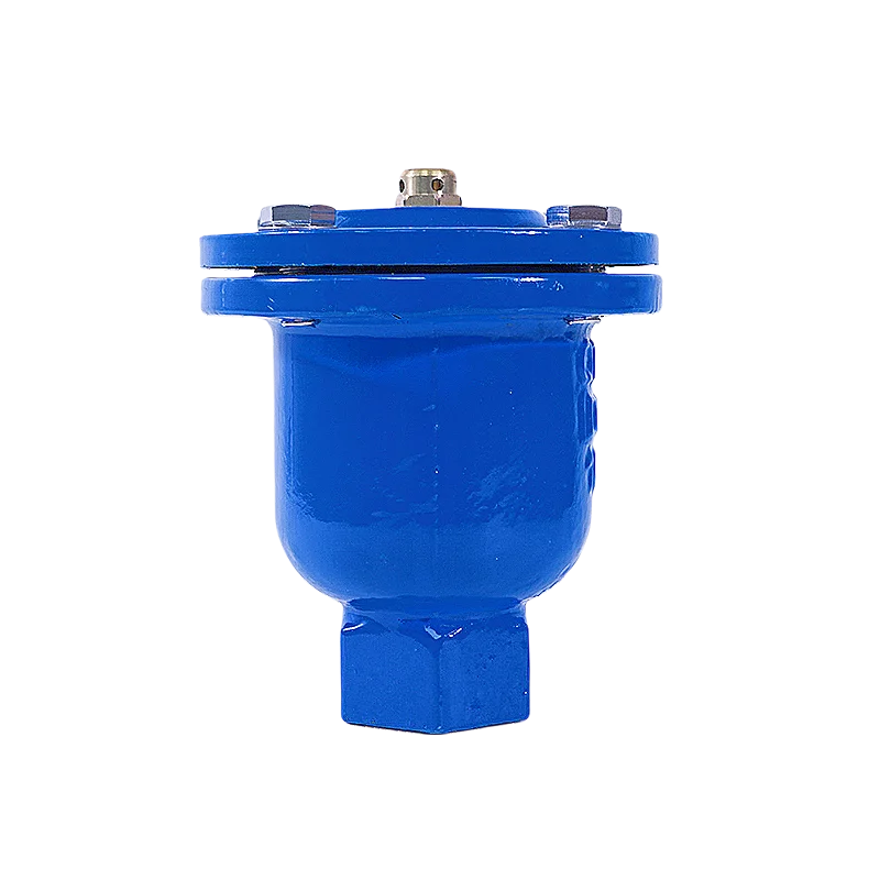 Industrial commercial factory made cast iron water oil float ball type ductile iron air vent valve flange and exhaust vent valve