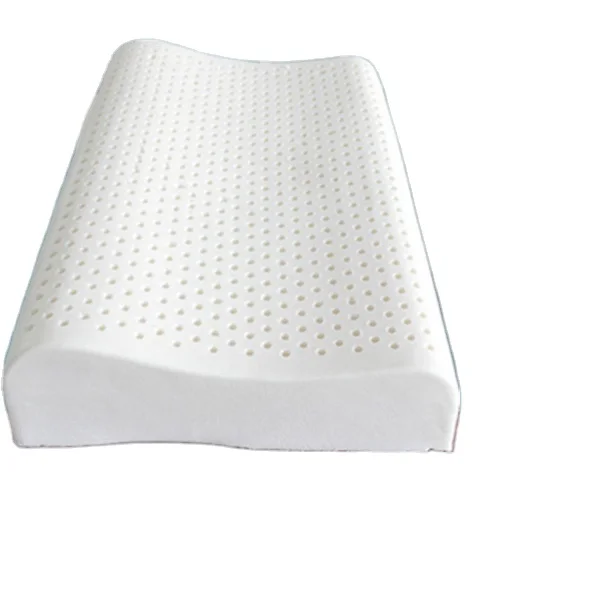 Pure natural latex pillow contour