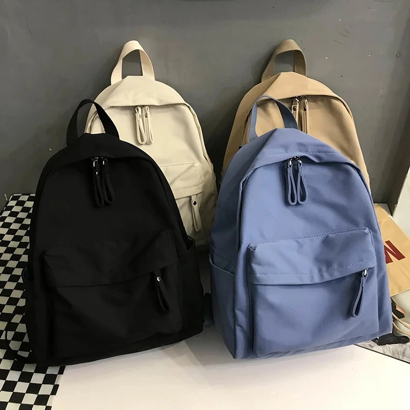 Fashion Backpack Canvas Women Backpack Anti-theft Shoulder Bag New School Bag For Teenager Girls School Backpack Female