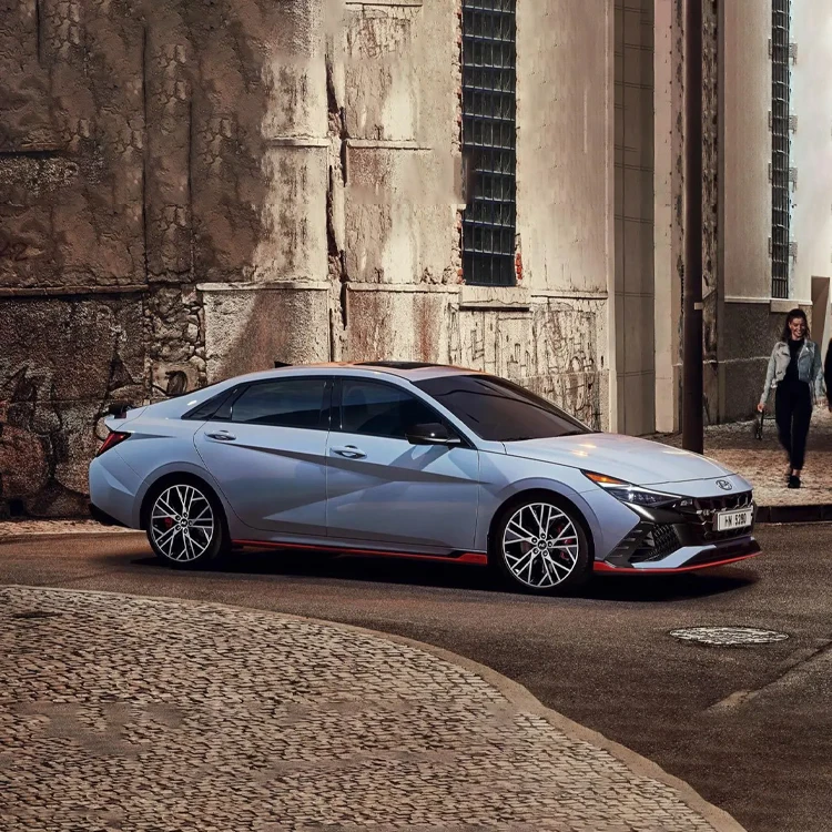 2024 new left-hand drive Beijing Hyundais Elantra N 8-speed dual-clutch front-wheel drive 2.0T 4-door 5-seat compact sedan.