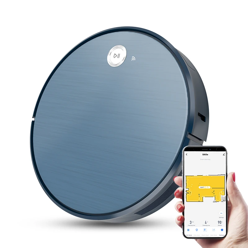 Китай, большая фабрика, хорошая цена, интеллектуальный Вакуумный робот, автоматическая очистка ковра, низкий уровень шума, регулируемое всасывание, умный вакуумный робот-очиститель, швабра