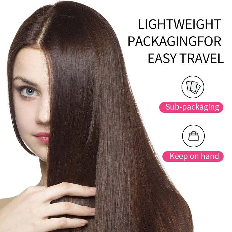 POITEAG Moisturizing And Nourishing Make Hair Supple Improve Hair Quality Peach Hyaluronic Acid Hair mask