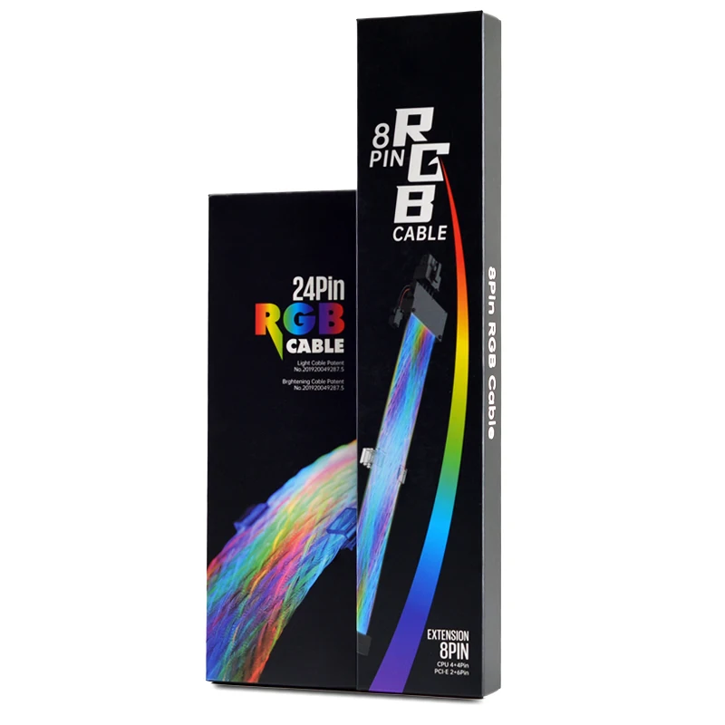  24p RGB кабельный разъем провода адаптер питания с сертификацией материнская плата синхронного мм удлиняющий кабель для компьютерных