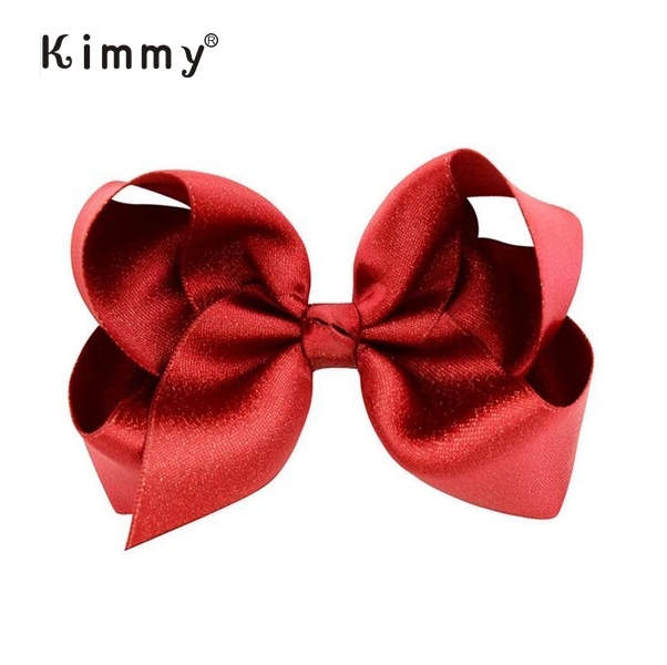 4 inch Metallic Gold Twisted Ribbon Hairbow - Buy Metallic Ribbon Hair Bows