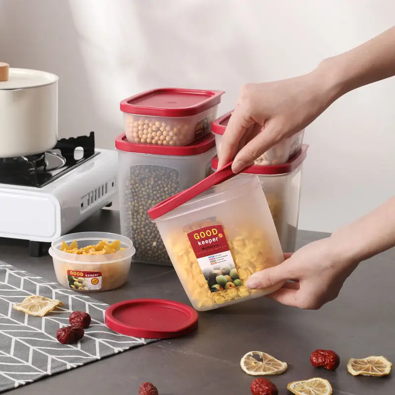 Dustproof High transparency Wholesale Convenient Large Capacity Food Preservation Box