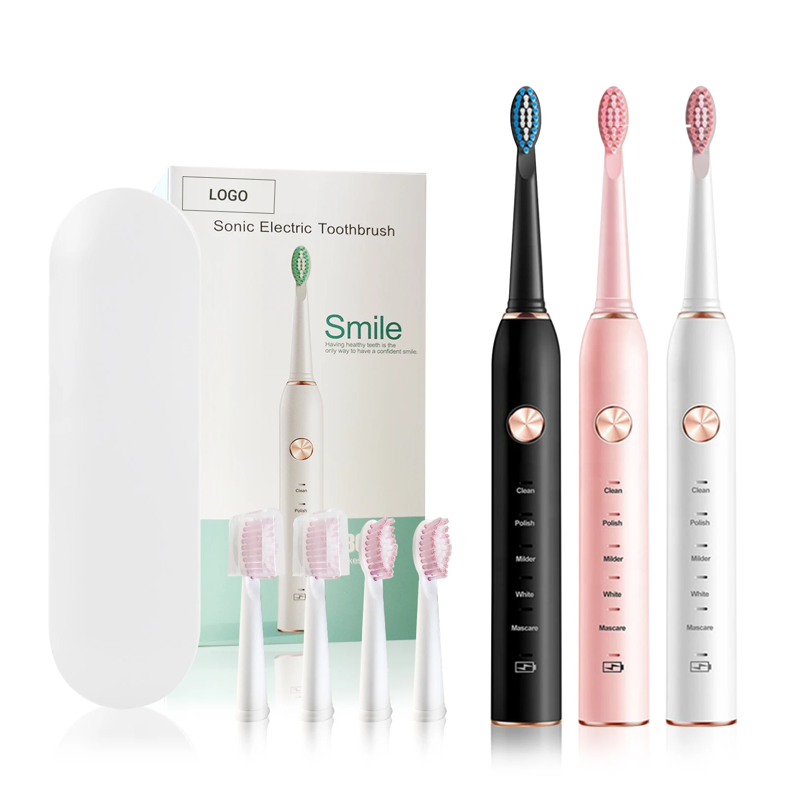 Wh-52 Sonic Technology Electric Toothbrush For Sale China Shenzhen Cheapest Ultrasonic Electric Toothbrush
