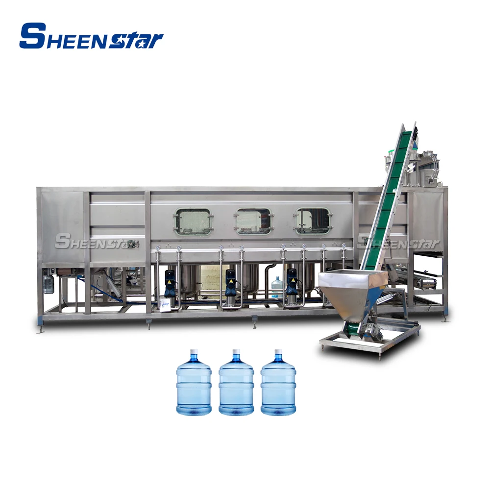 450 barrels per hour 5 gallon mineral water filling machine