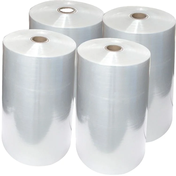 TOP quality Clear plastic Wrapping Film Pallet packing stretch wrap film jumbo roll 50kg