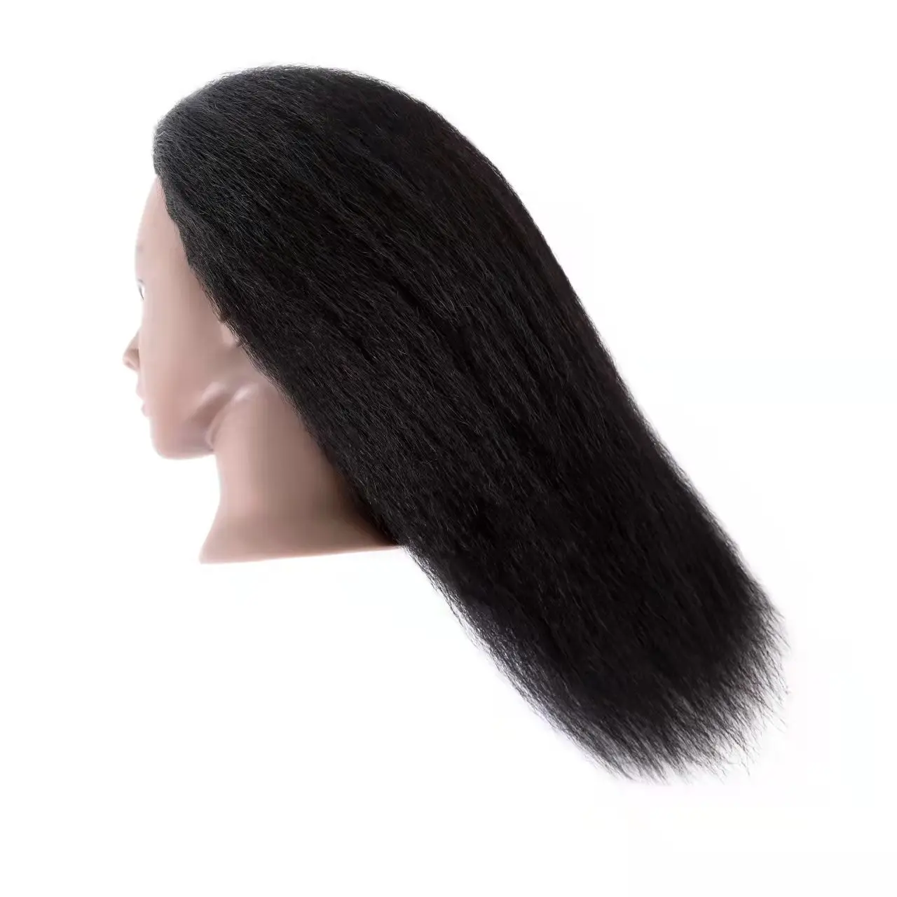 Maniquies head women with human hair training head cosmetology salon tools mannequin dummy