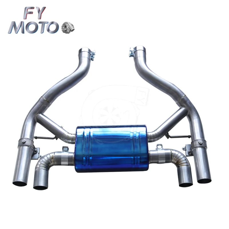 Titanium Exhaust System for BMW M2 F87 2016-2021 N55 engine