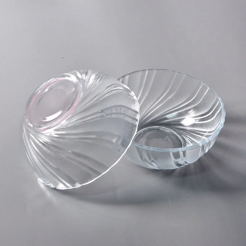 custom red glass salad bowl crystal sugar bowl 14mm glass bowl