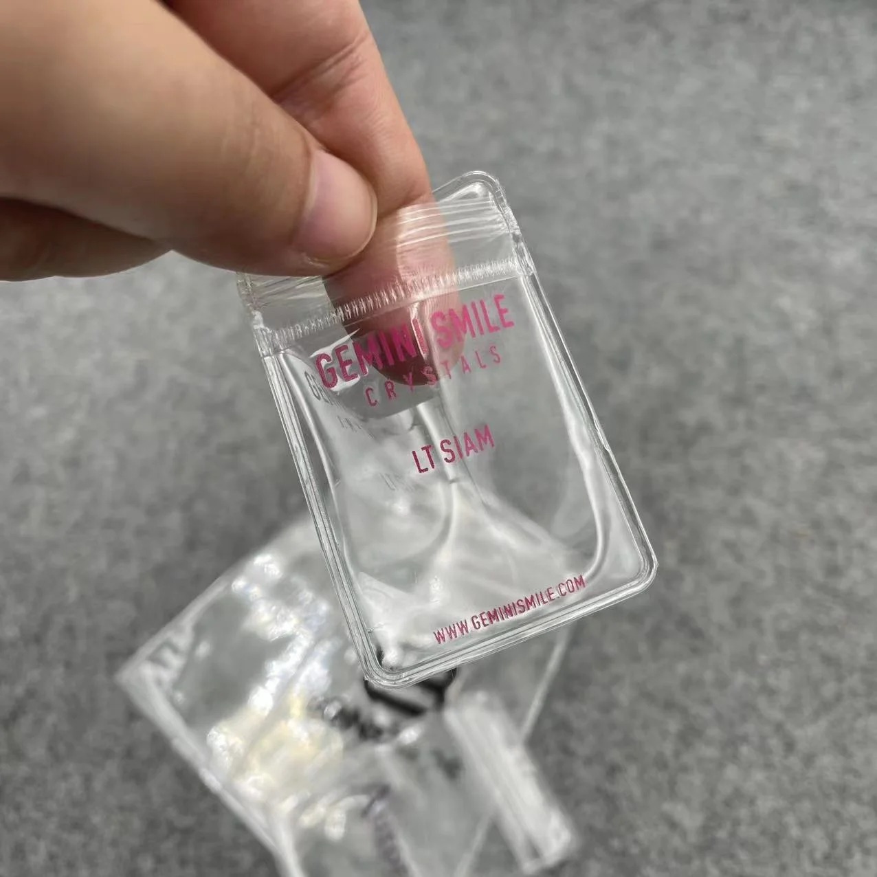 PVC Jewelry Pouch Wholesale Clear Jewelry Storage Bag Plastic Self Sealing Jewelry Zip Lock Bag for Ring Earring Bangle Bracelet
