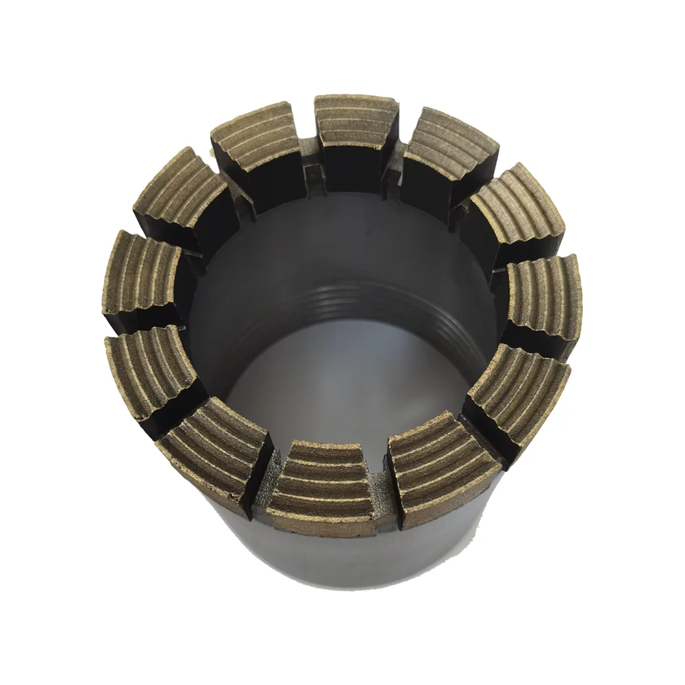 famous factory in China 15mm PQ 4 7/8 inch impregnated diamond core bit hard rock geological drilling