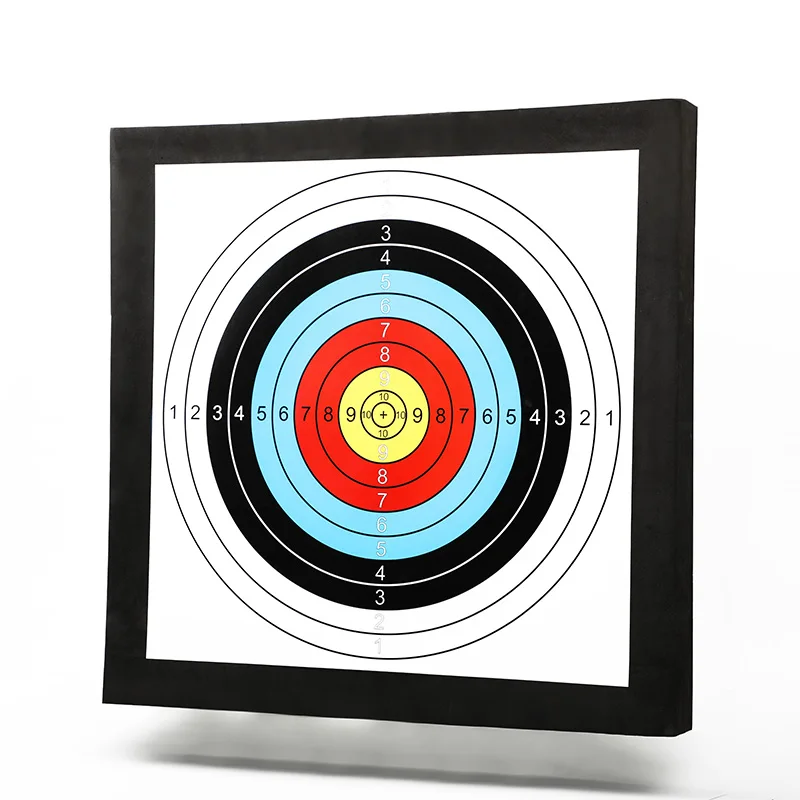 CUPID Archery Customization Foldable Butt Bag 50*50cm Eva Archery Shooting Target Board Foam Target With Target Paper