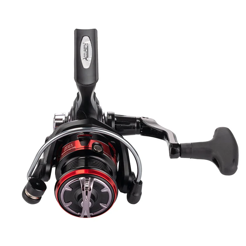 WeiHe LY1000-2000 5.2:1 Spinning Fishing Reel For Casting  With Metal Spool