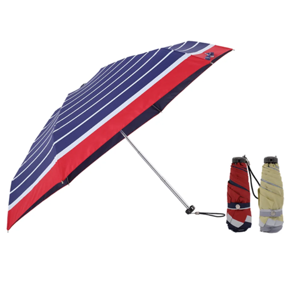 20 inch 5 foldable color coating uv protection manual small travel super mini 5 folding umbrellas